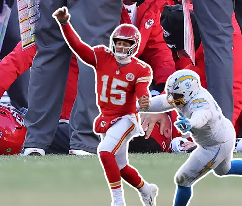 Patrick Mahomes se lesiona en terrible jugada (Getty Images- Jamie Squire) Patrick Mahomes se lesiona en terrible jugada (Getty Images- Jamie Squire)