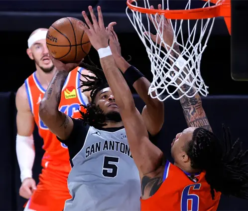 Los Spurs lograron un record de 9-3 en la ausencia de Victor Wembanyama (Getty images)