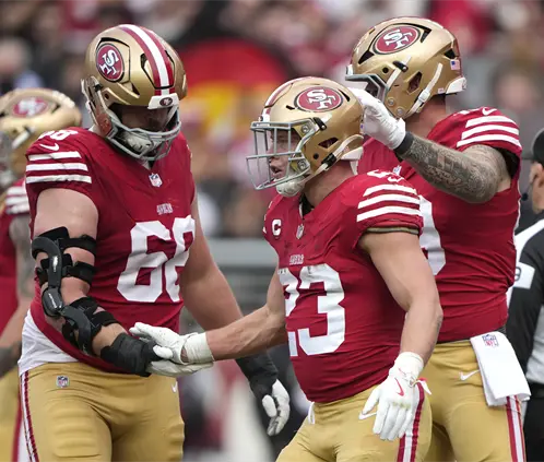 49ers busca asegurar su lugar en los Playoffs y mantenerse cerca de la cima de la NFC Oeste. (Foto: Thearon W. Henderson/Getty Images)