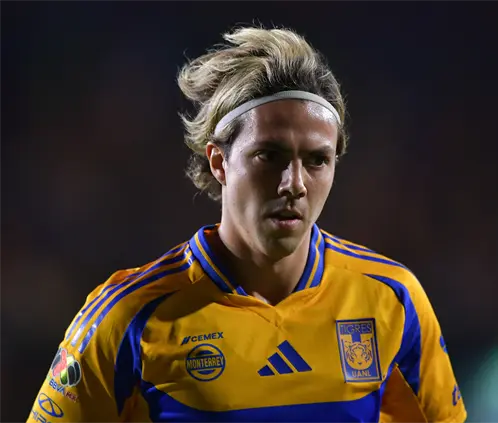 Sebastián Córdova dejaría a Tigres tras la Final del Apertura 2025. Getty Images