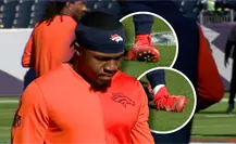 Corredor de los Broncos dobla sus tobillos a propósito y se hace viral en la NFL Corredor de los Broncos dobla sus tobillos a propósito y se hace viral en la NFL