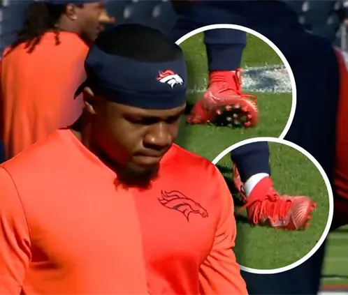 Doblar tobillos es una práctica común entre atletas de la NFL y lo que hizo el corredor de los Broncos lo confirma. Doblar tobillos es una práctica común entre atletas de la NFL y lo que hizo el corredor de los Broncos lo confirma.