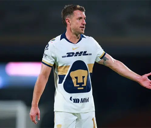 Aaron Ramsey buscaría mantenerse activo en el mundo del futbol tras salir de Pumas, al tener como objetivo jugar el Mundial de 2026. Getty Images