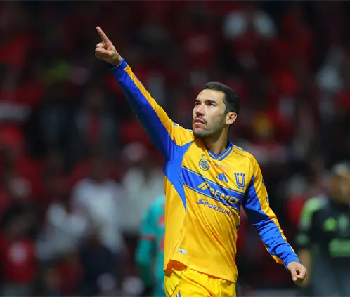 Juan Pablo Vigón corre el riesgo de ser suspendido por su comportamiento en la Final del Apertura 2025. Getty Images Juan Pablo Vigón corre el riesgo de ser suspendido por su comportamiento en la Final del Apertura 2025. Getty Images