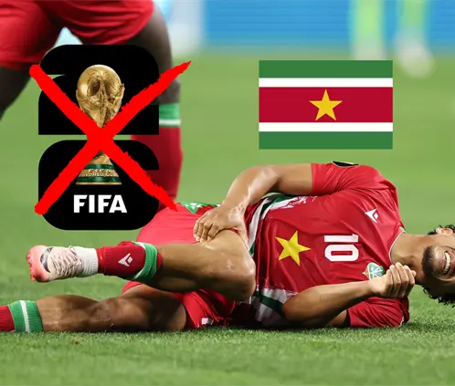 La selección de Surinam podría quedar sin posibilidades de asistir al Mundial 2026. (Photo by Omar Vega/Getty Images). La selección de Surinam podría quedar sin posibilidades de asistir al Mundial 2026. (Photo by Omar Vega/Getty Images).