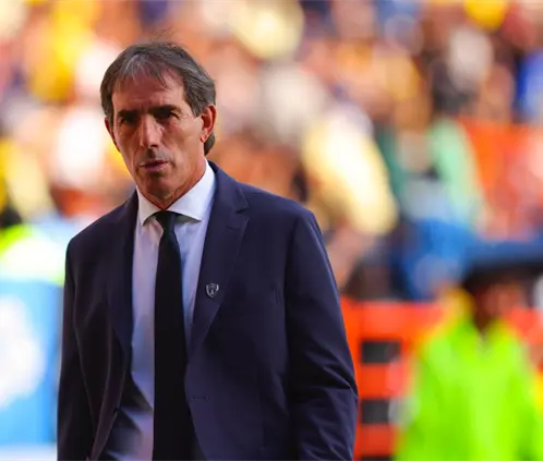 El uruguayo toma al equipo como penúltimo de la tabla y con presión total desde su primer partido (Photo by Agustin Cuevas/Getty Images) El uruguayo toma al equipo como penúltimo de la tabla y con presión total desde su primer partido (Photo by Agustin Cuevas/Getty Images)