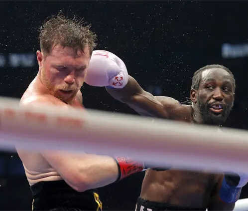 Esto necesita hacer Canelo Álvarez para recuperar los títulos de Terence Crawford. (Photo by Steve Marcus/Getty Images). Esto necesita hacer Canelo Álvarez para recuperar los títulos de Terence Crawford. (Photo by Steve Marcus/Getty Images).